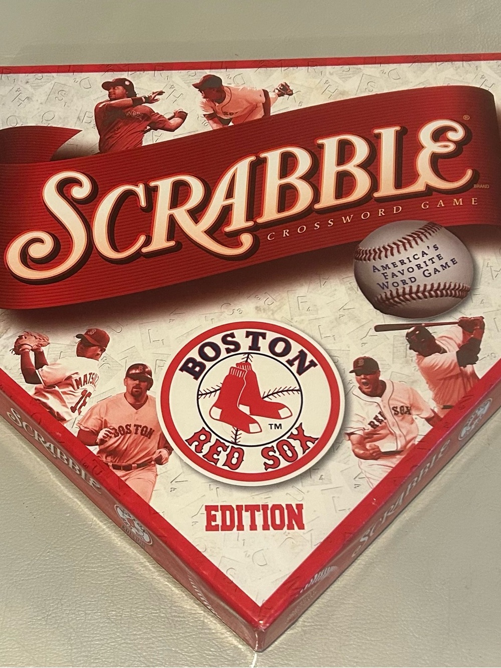 Scrabble Boston Red Sox Edition - Red